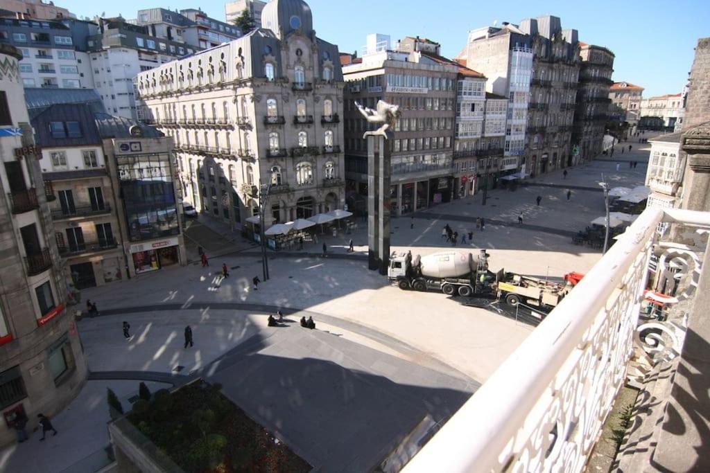 En Un Edificio Senorial: Duplex Totalmente Nuevo. Appartement Comarca de Comarca de Vigo Buitenkant foto