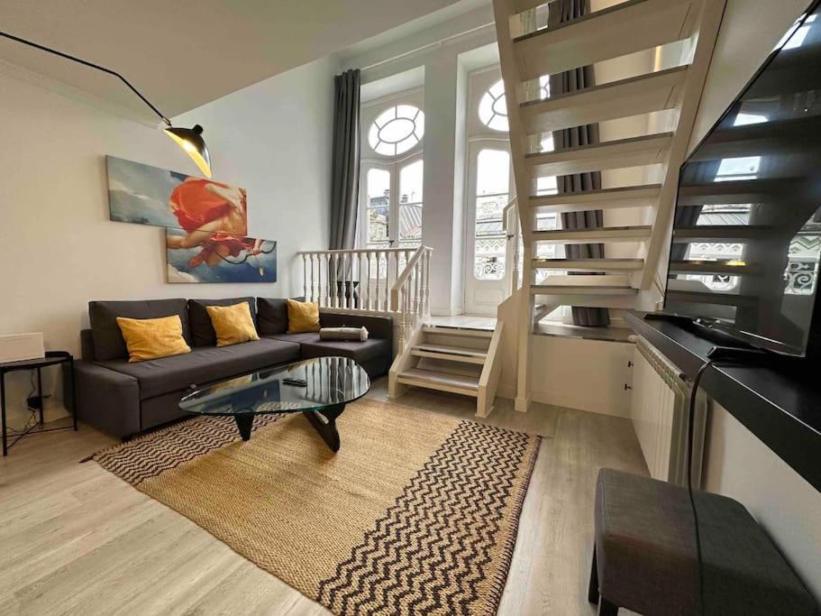 En Un Edificio Senorial: Duplex Totalmente Nuevo. Appartement Comarca de Comarca de Vigo Buitenkant foto